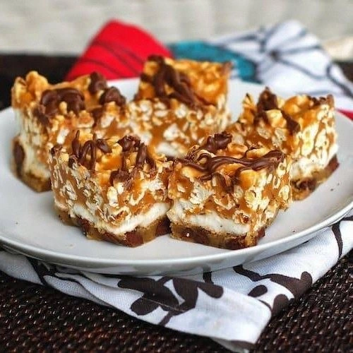 Caramel Corn Bars