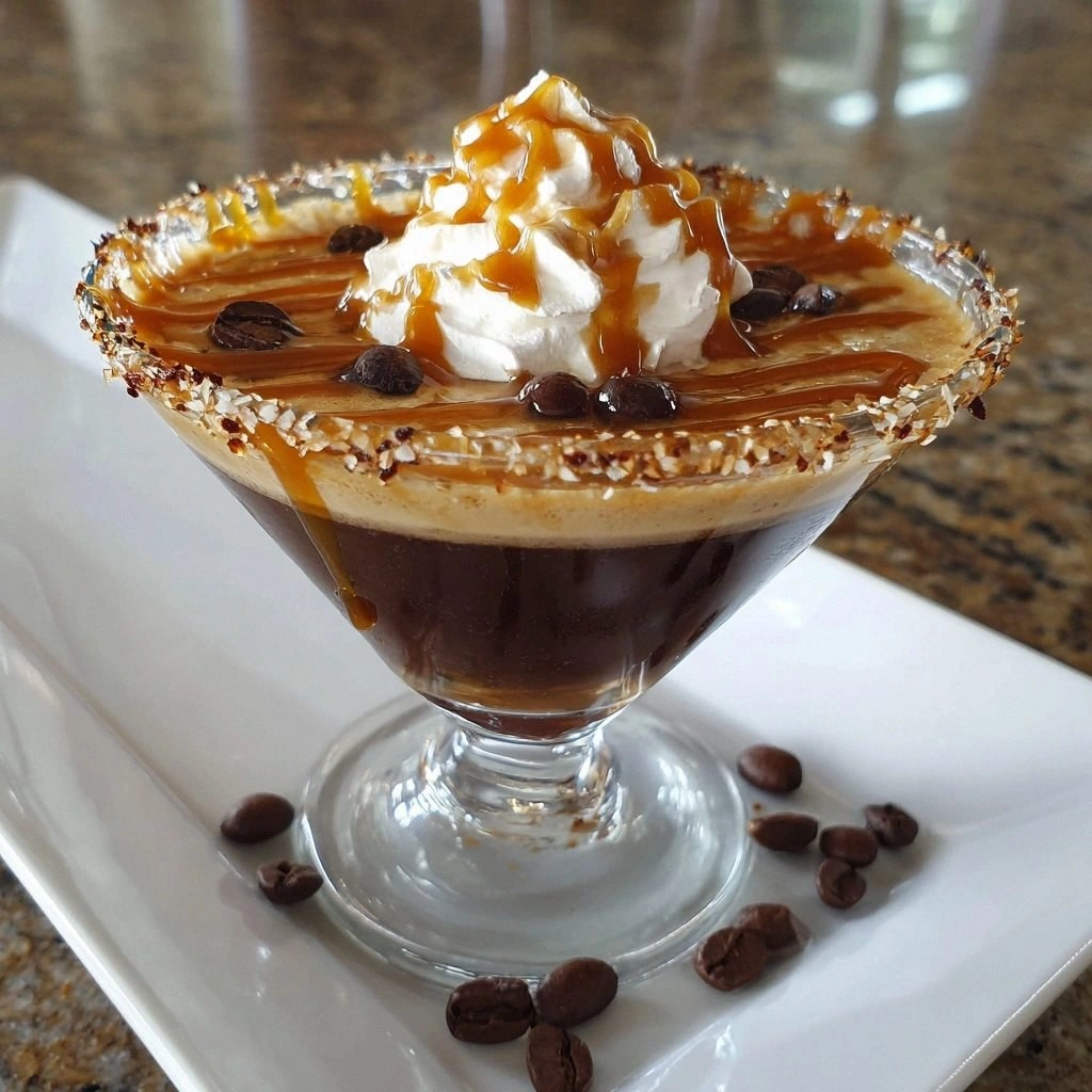 “Caramel Macchiato Martini: Cr