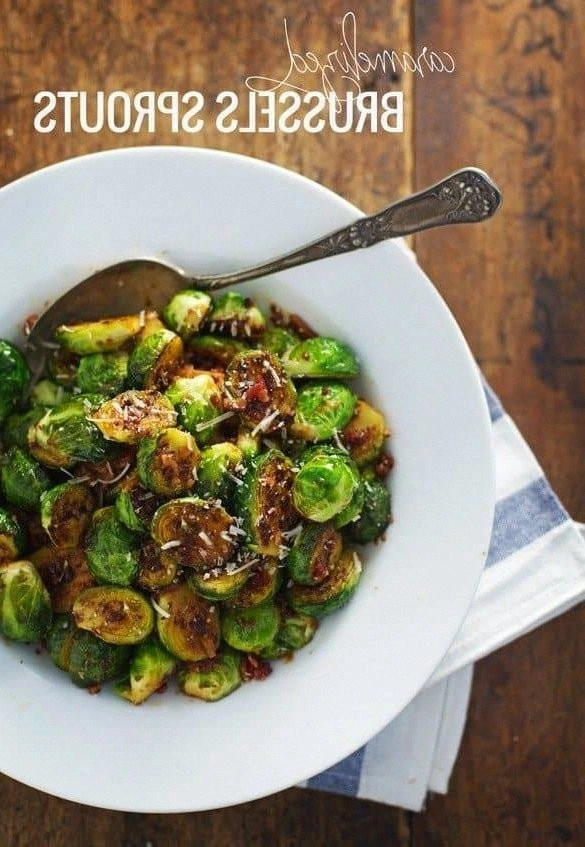 Caramelized Brussels Sprouts w