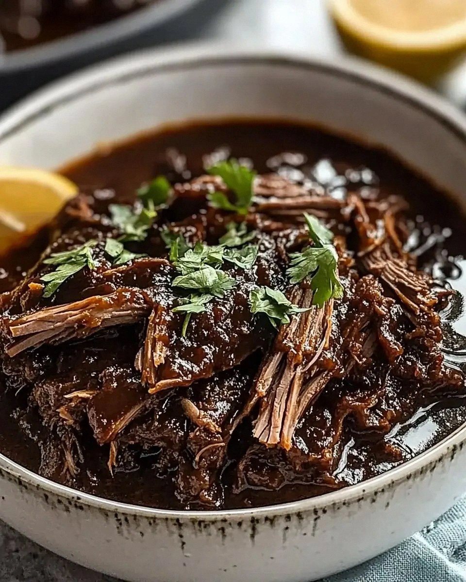 Caramelized Pulled Beef Brisket Recipe is a must-try!