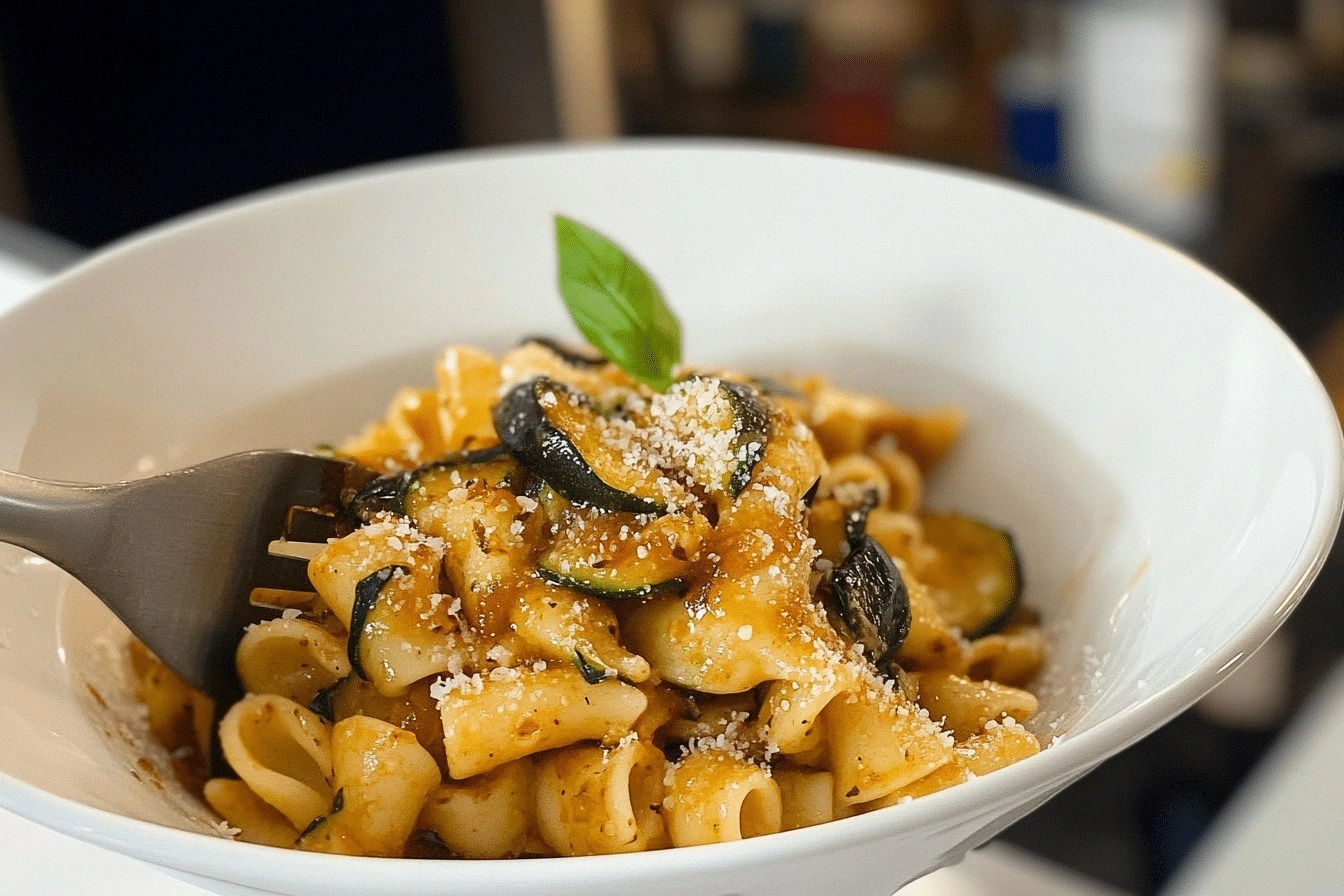 Caramelized Zucchini Pasta Tha