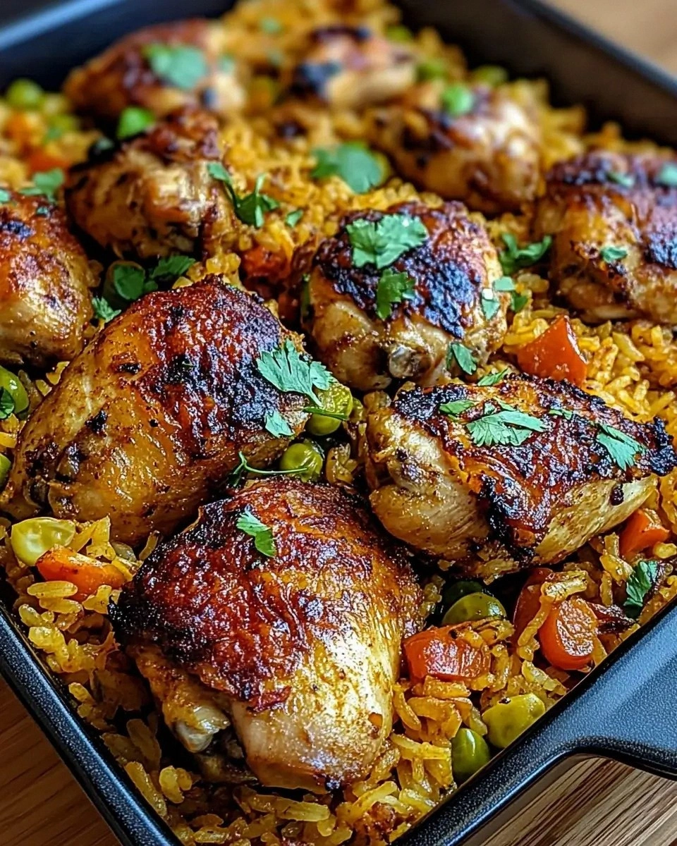 Caribbean Chicken and Rice: Discover this delicious recipe!
