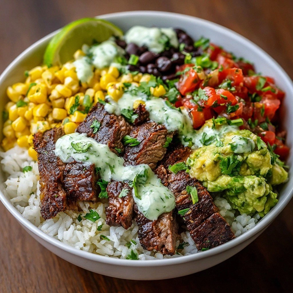 Carne Asada Bowl with Cilantro