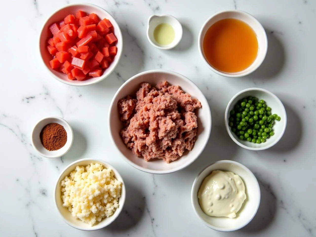 Ingredients for Carolina Vinegar Pulled Pork
