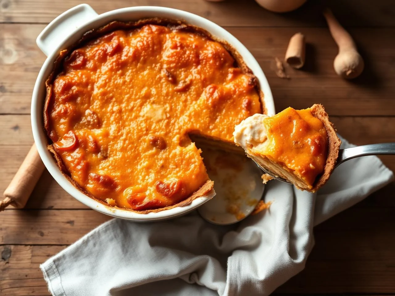 Carrot And Ginger Tart