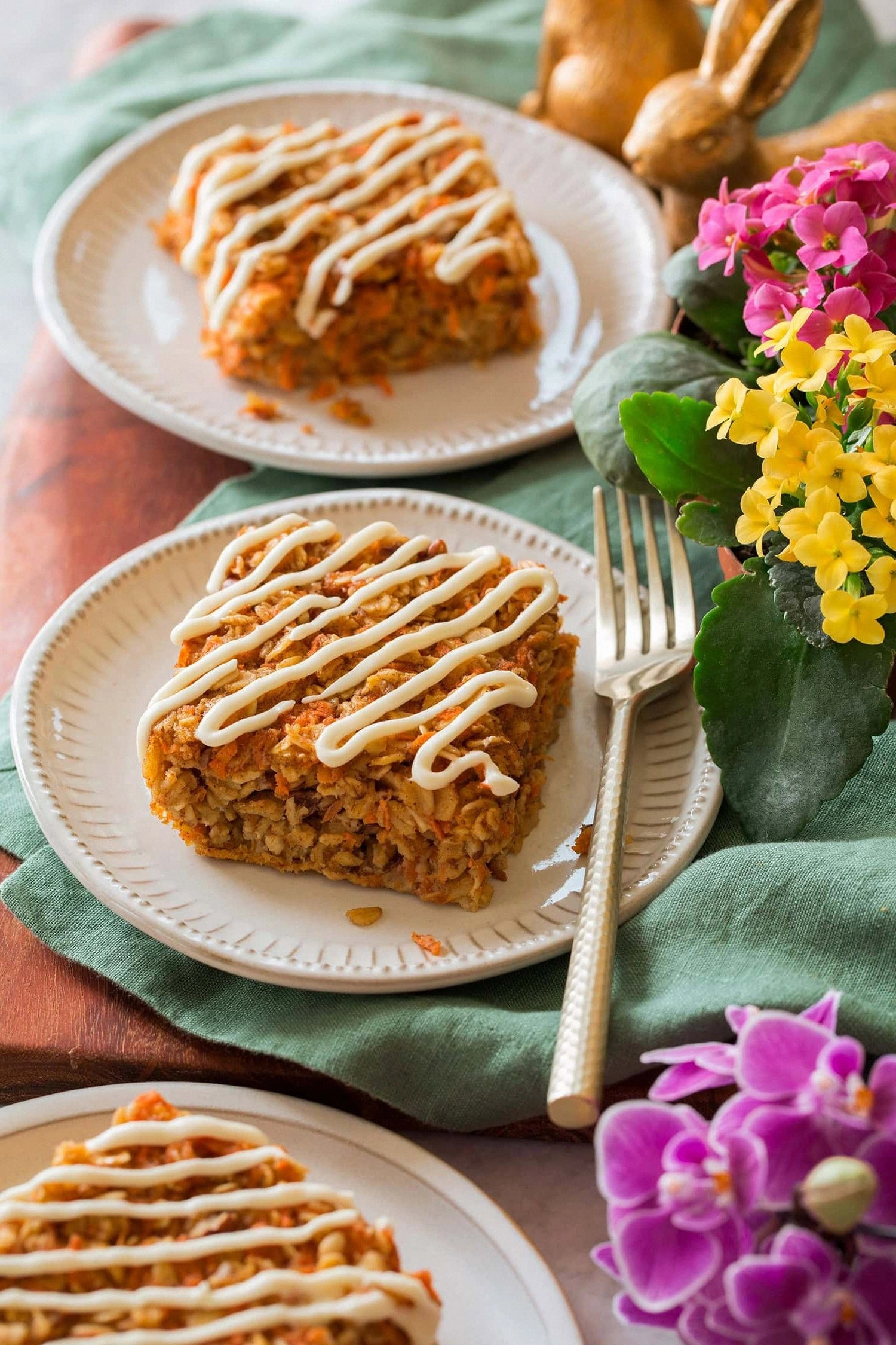 Carrot Cake Baked Oatmeal