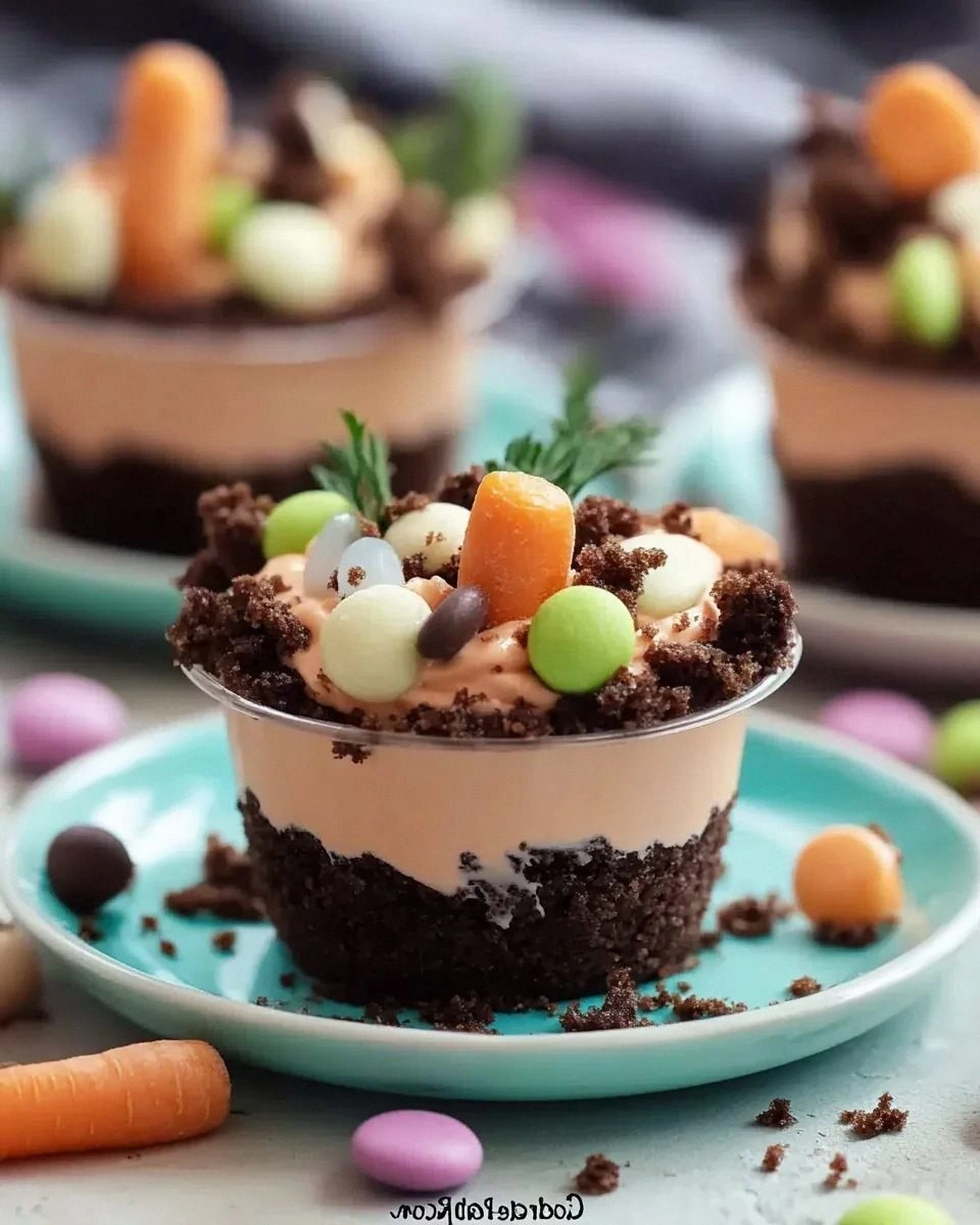 Carrot Patch Dirt Cups: A Whimsical Treat for All Ages