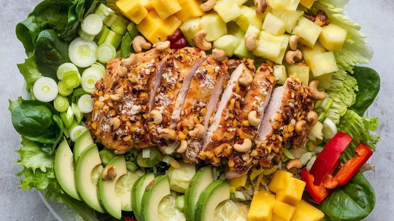 Cashew Chicken Salad with Pine