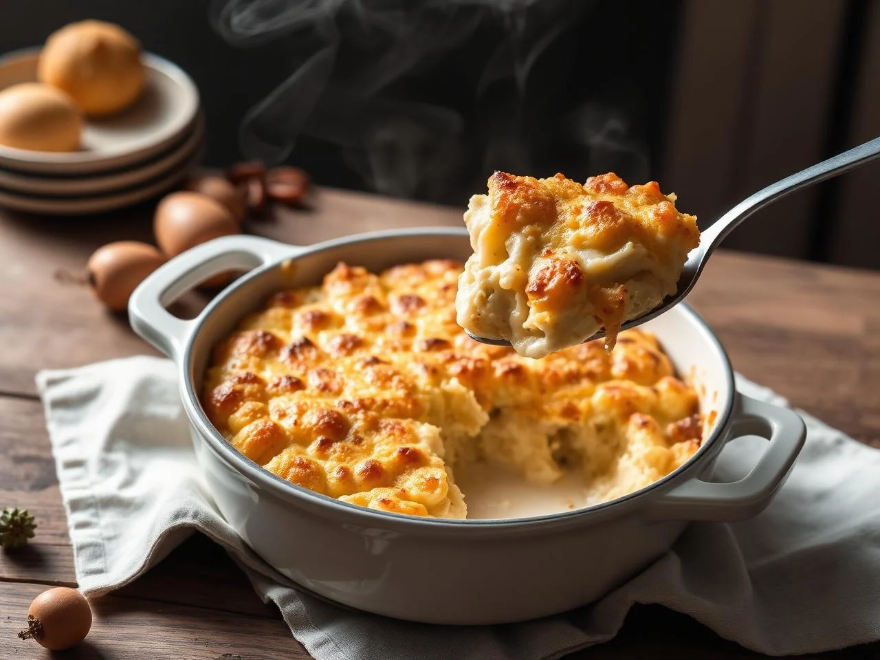Cauliflower And Cheese Casserole