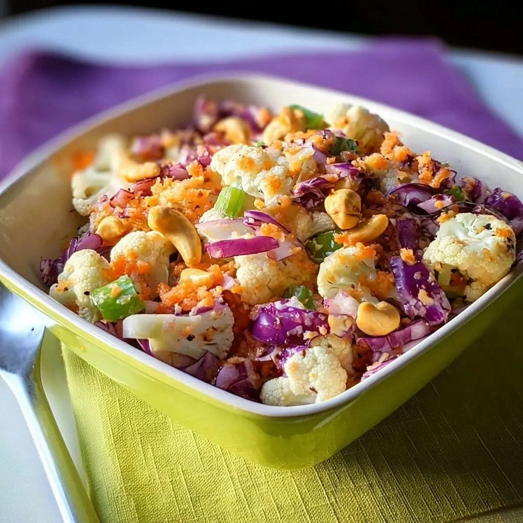 Cauliflower Cashew Confetti Sa