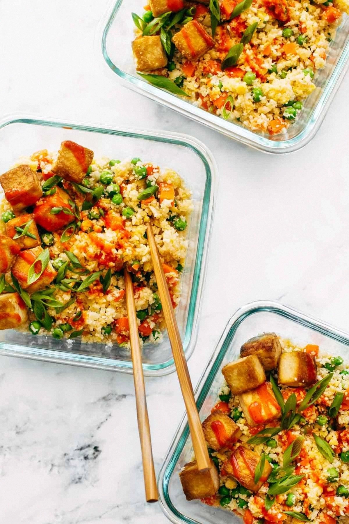 Cauliflower Fried Rice with Cr