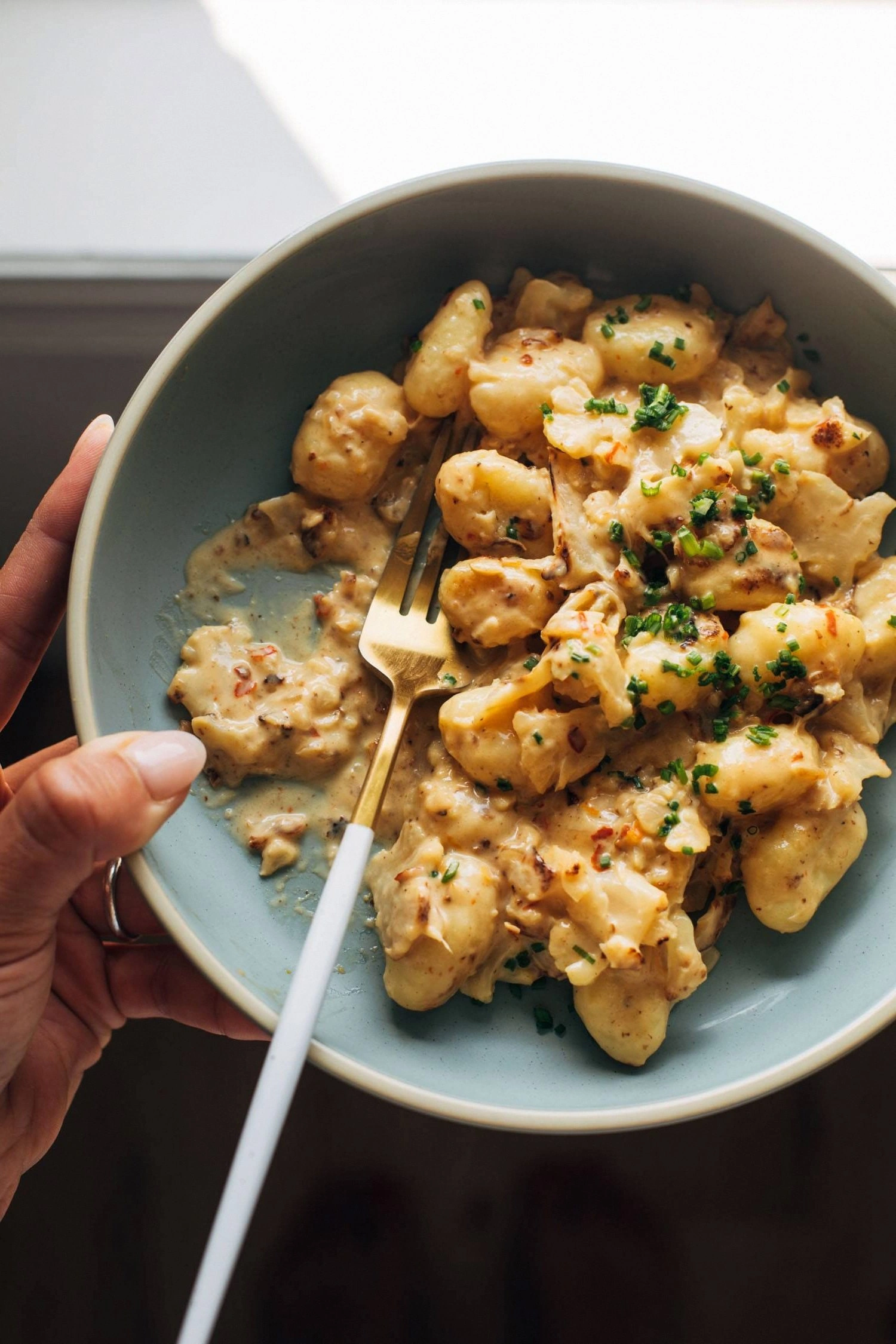 Cauliflower Orange Gnocchi