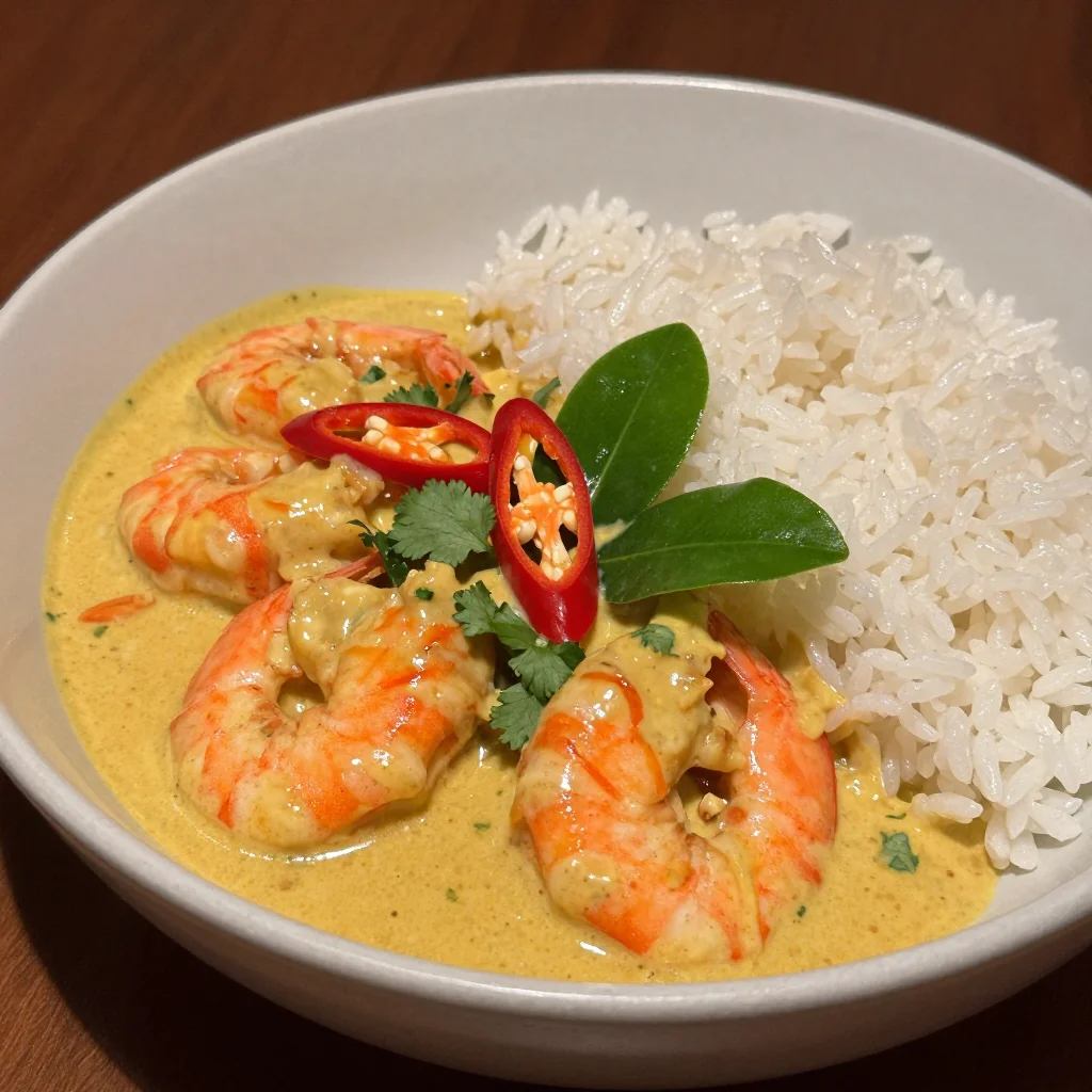 Creamy Coconut Curry Shrimp for Cozy Evenings
