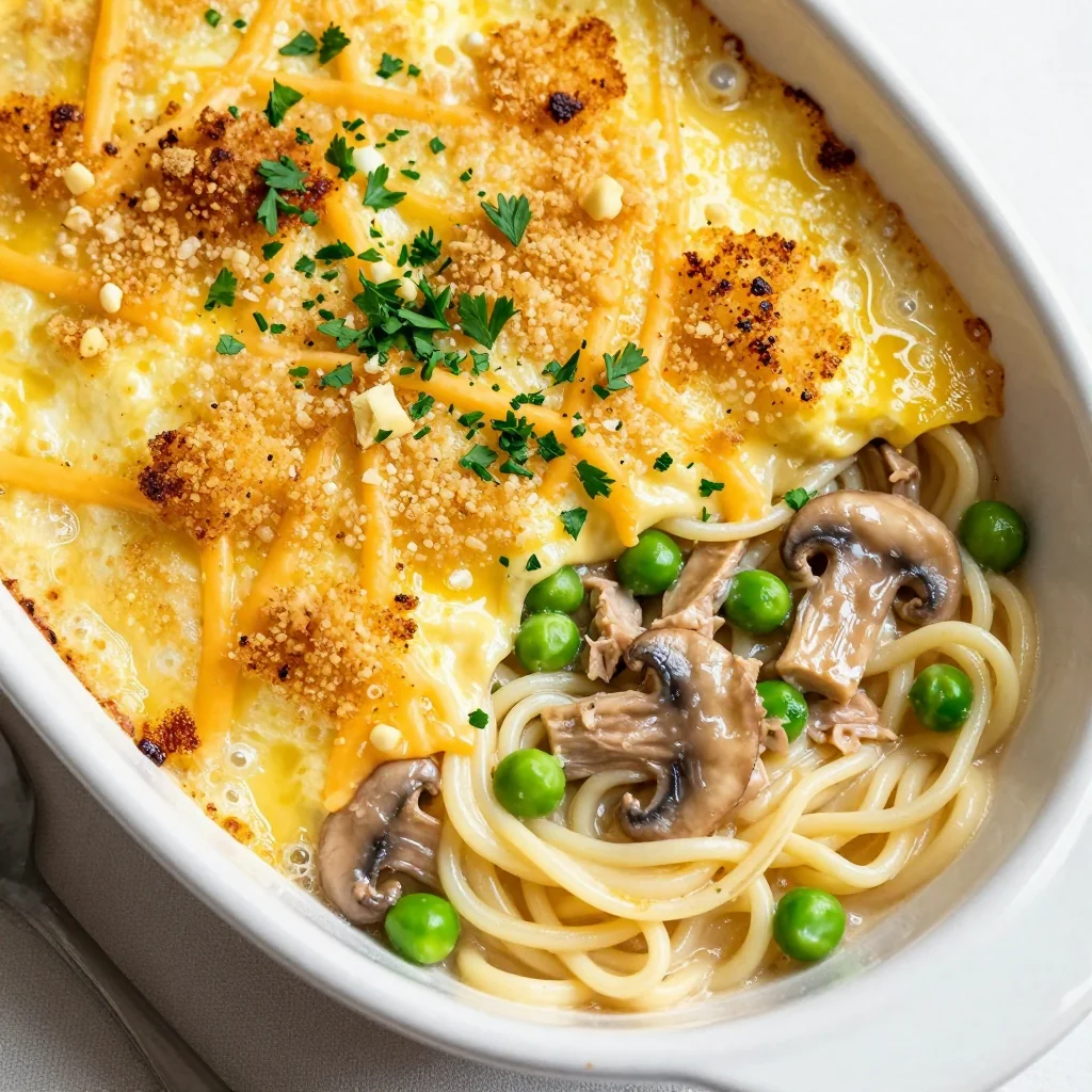 Pantry Clean Out Tuna Casserole for Comfort Food Dinners
