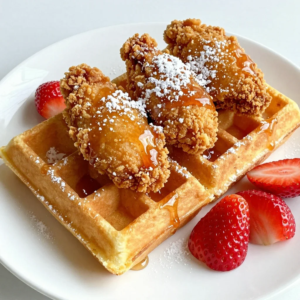 Kid Friendly Chicken And Waffles For A Fun Dinner