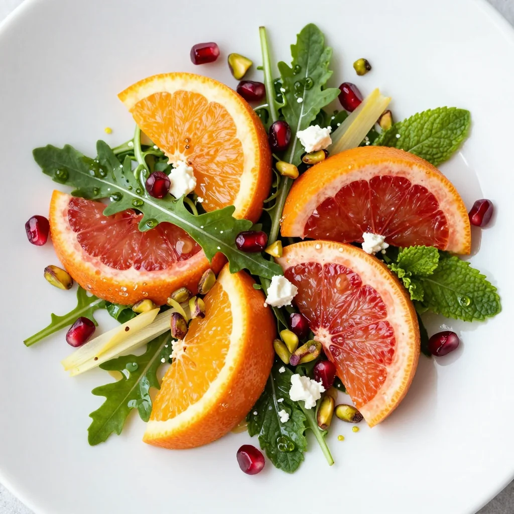 Winter Citrus Salad With A Maple Vinaigrette