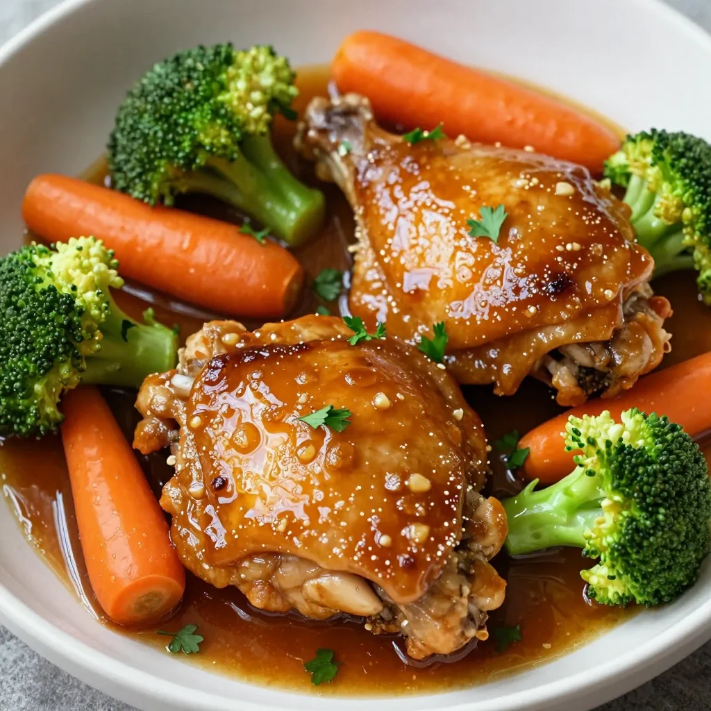 Slow Cooker Honey Garlic Chicken for Effortless MLK Day Dinner