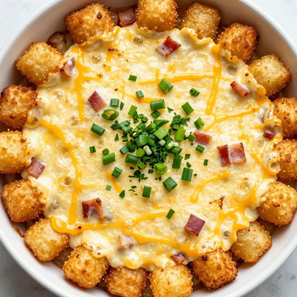 Cheesy Potato Casserole For NFL Playoff Party