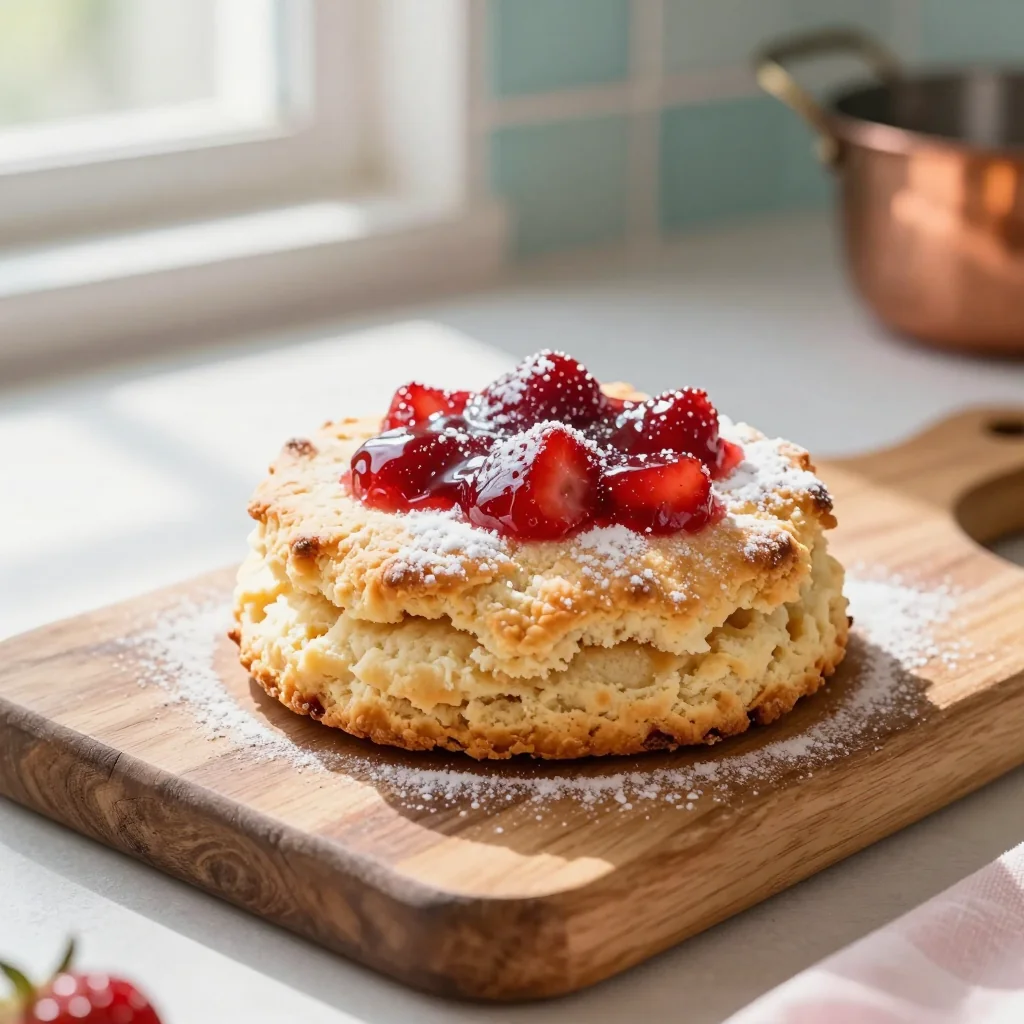 Strawberry Shortcake Biscuits