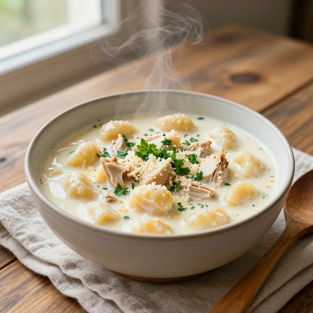 Creamy Chicken Gnocchi Soup Copycat
