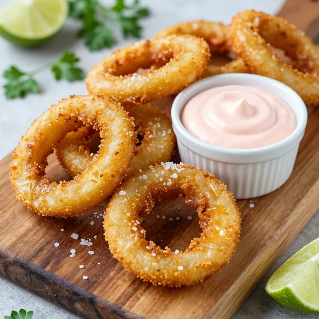 Crispy Onion Rings for the Ultimate Game Day Platter