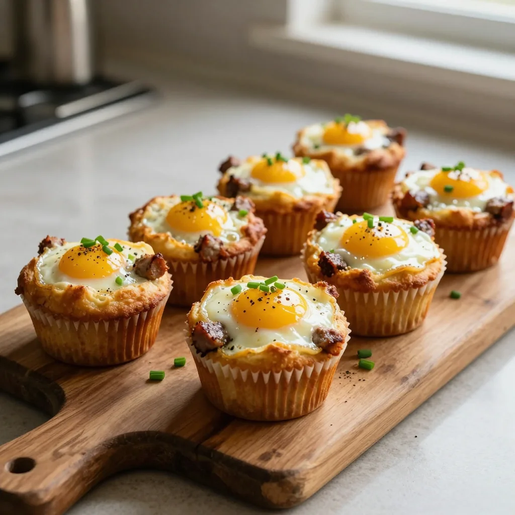 Sausage and Egg Breakfast Muffins for Meal Prep