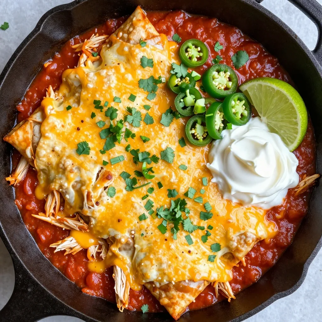 Cheesy Chicken Enchiladas For MLK Day Feast
