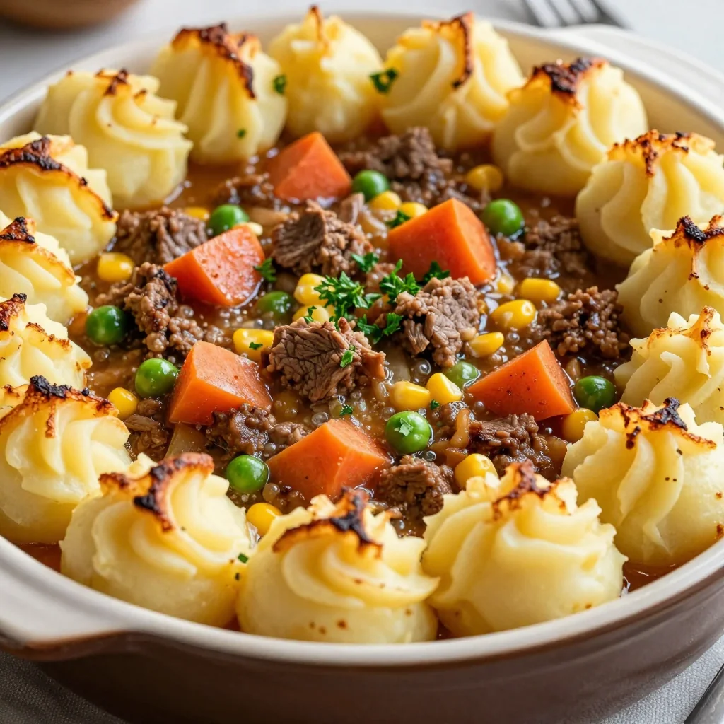 Pantry Clean Out Shepherds Pie with Frozen Veggies