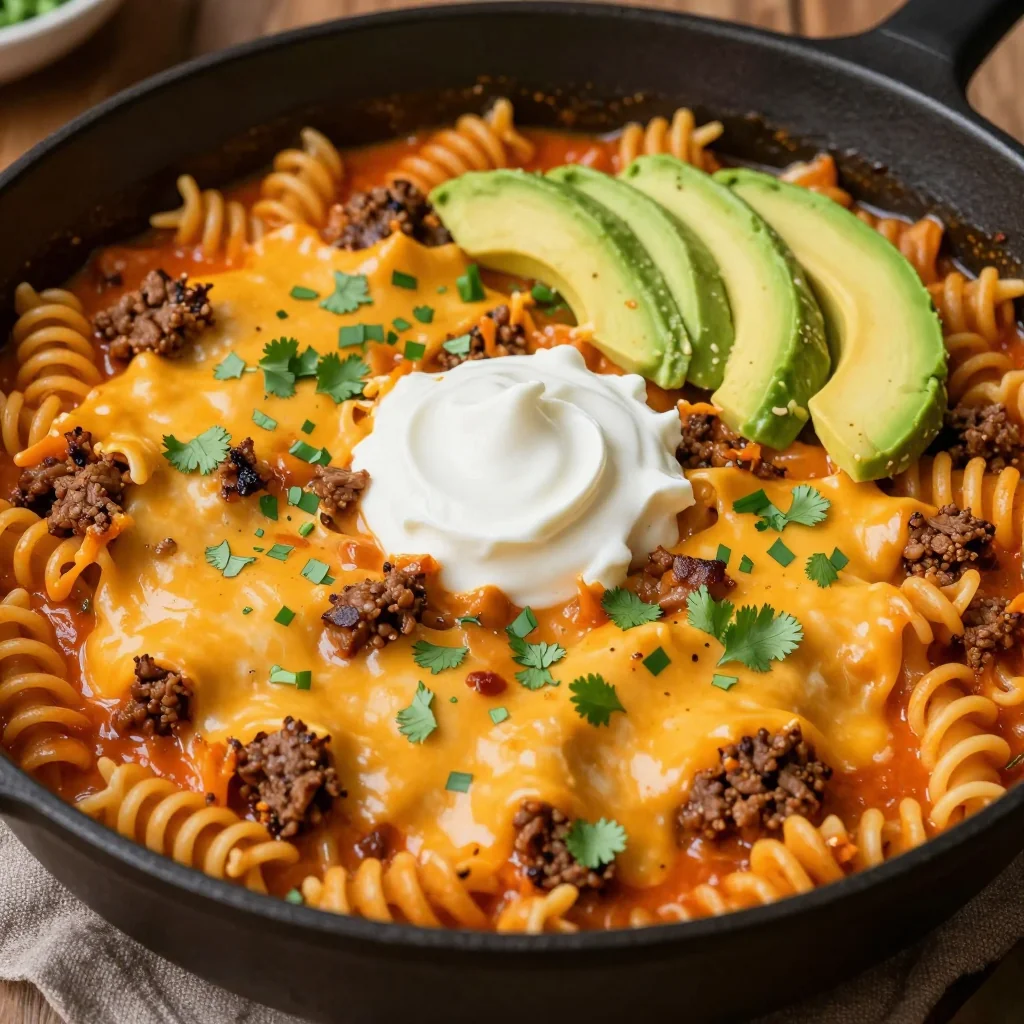 Ultimate Cheesy Taco Pasta for Family Favorite Night