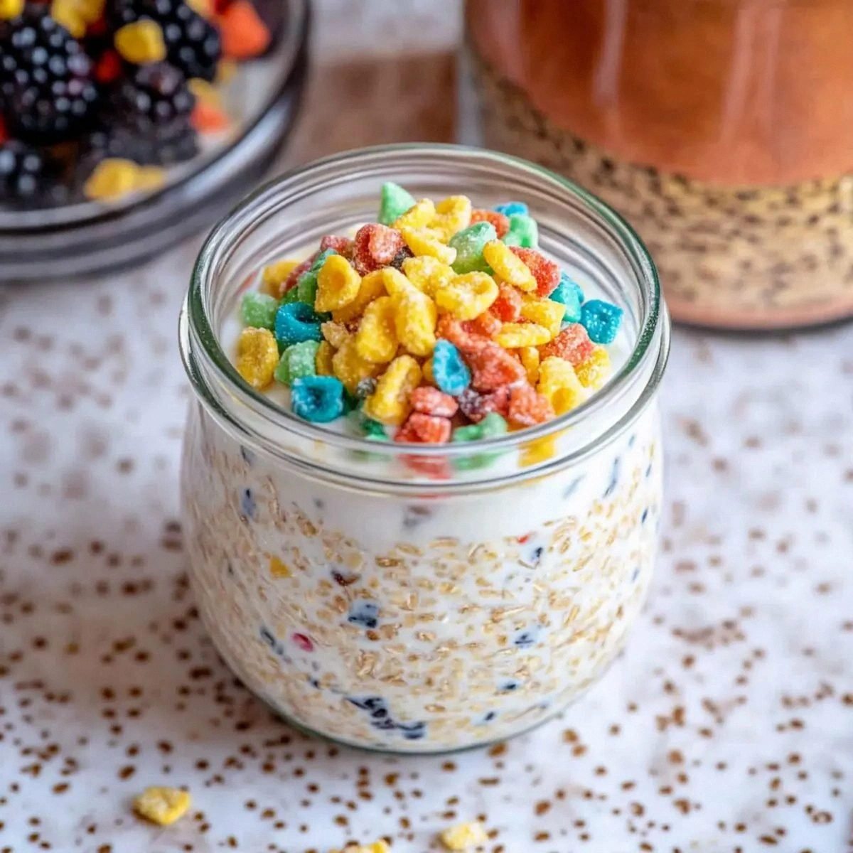 Cereal Milk Overnight Oats for a Nostalgic Breakfast Treat