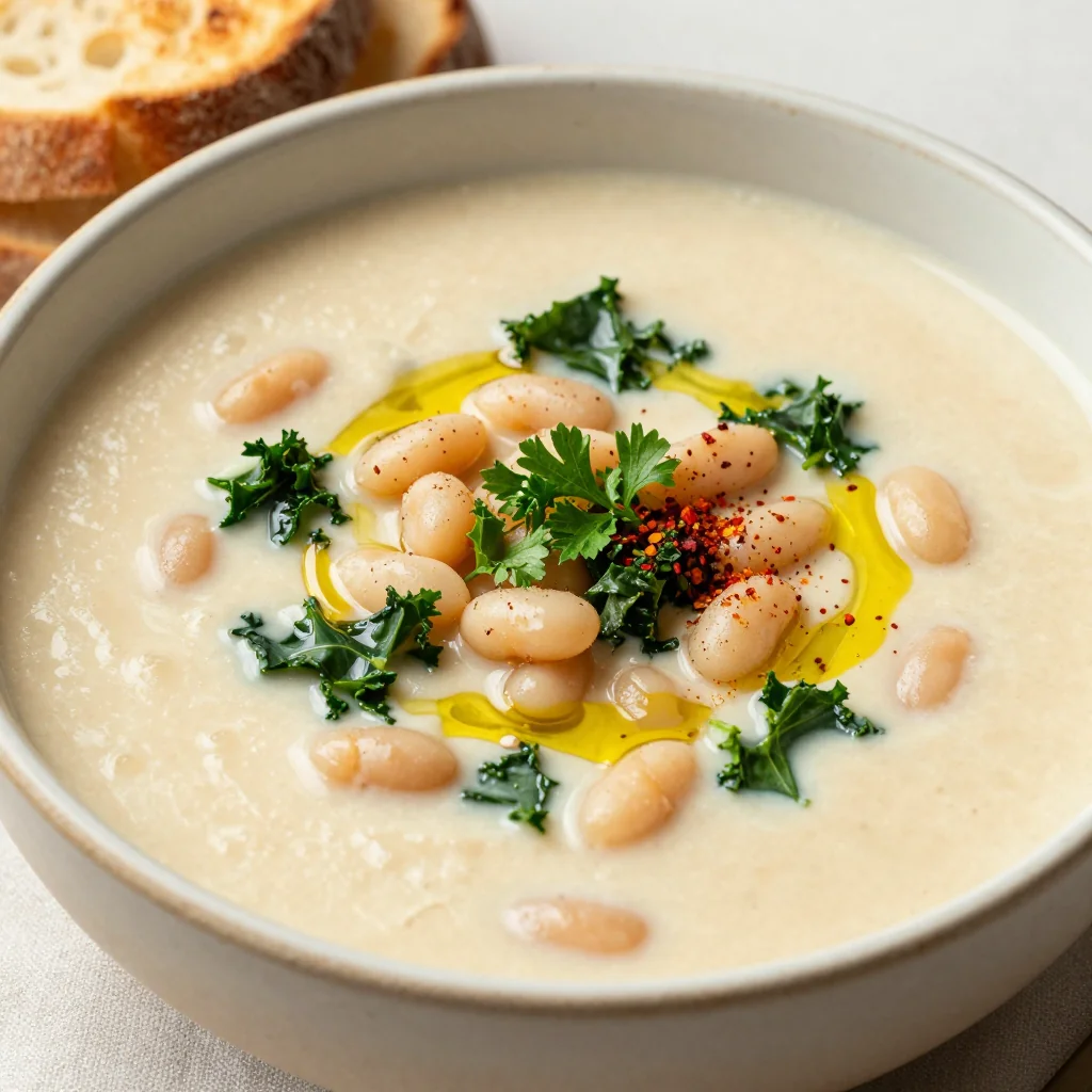 Cozy Freezer Prep Creamy White Bean Soup for Busy Weeknights