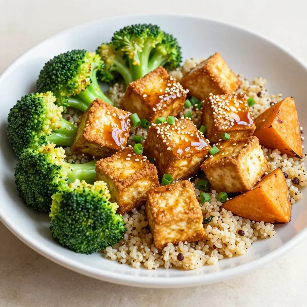 Crispy Baked Tofu Bites for Healthy Meal Prep
