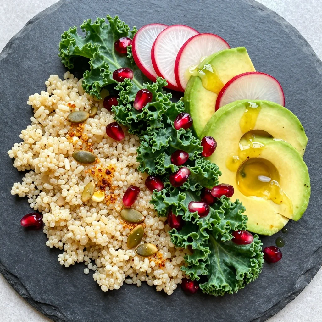 New Year's Day Kale and Quinoa Salad for a Fresh Start