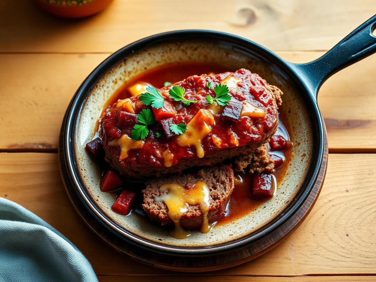 Cheddar And Bacon Meatloaf
