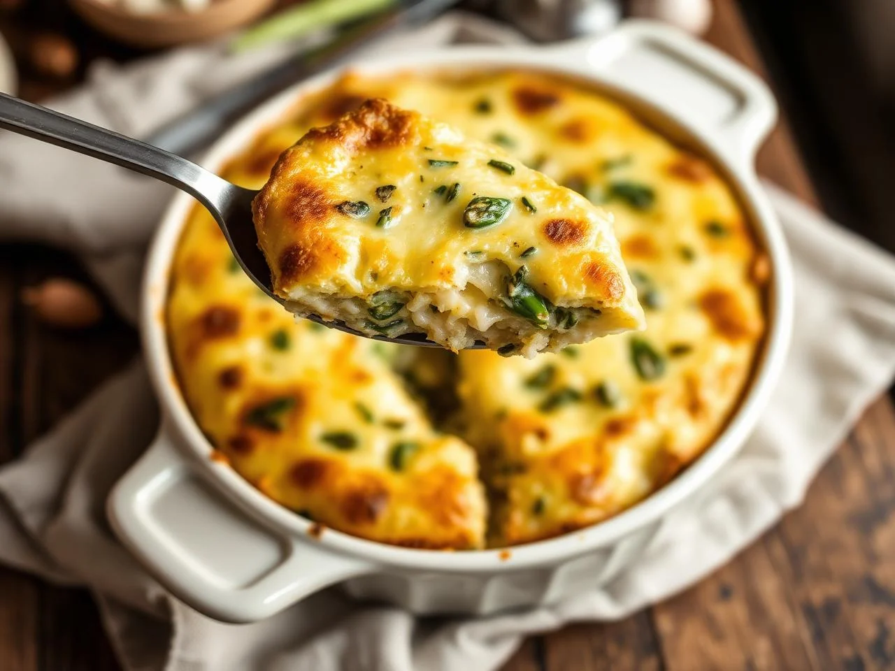 Cheese And Asparagus Frittata