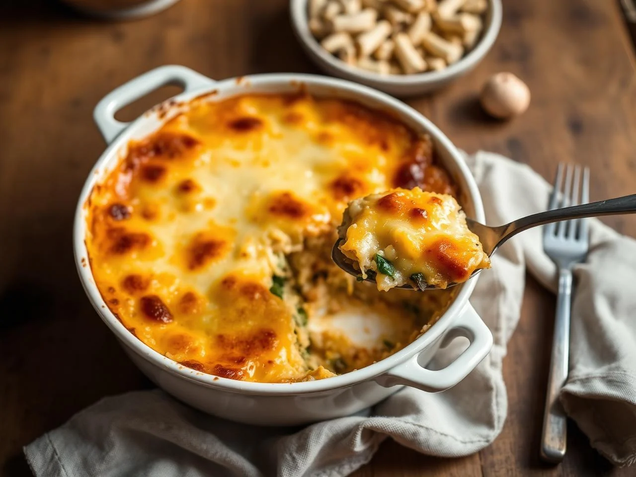 Cheese And Vegetable Casserole