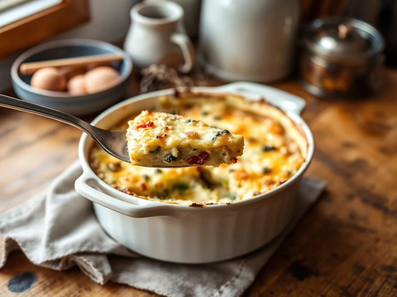 Cheese And Vegetable Frittata
