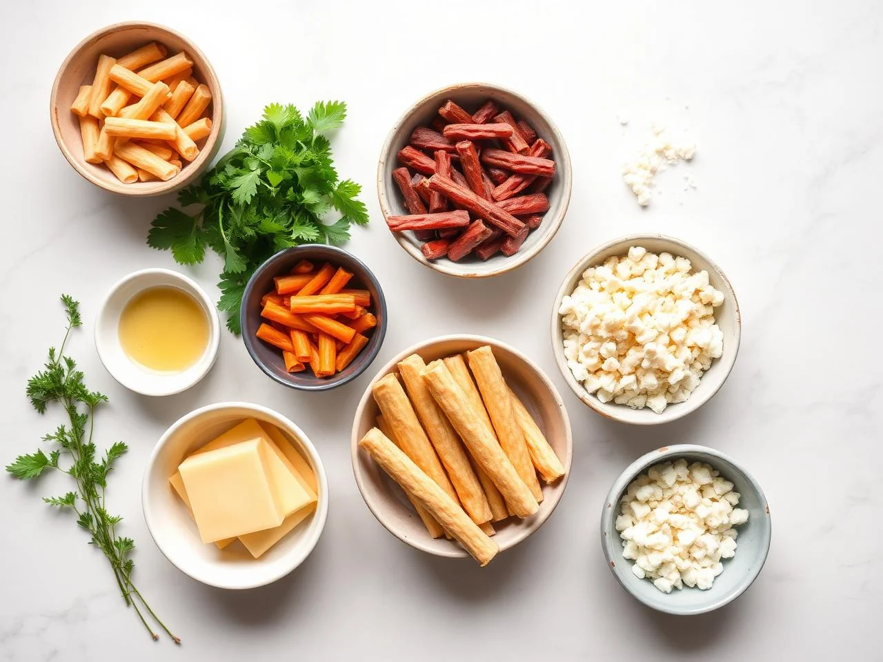 Ingredients for Cheese Straws