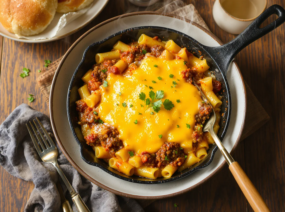 Cheeseburger Skillet
