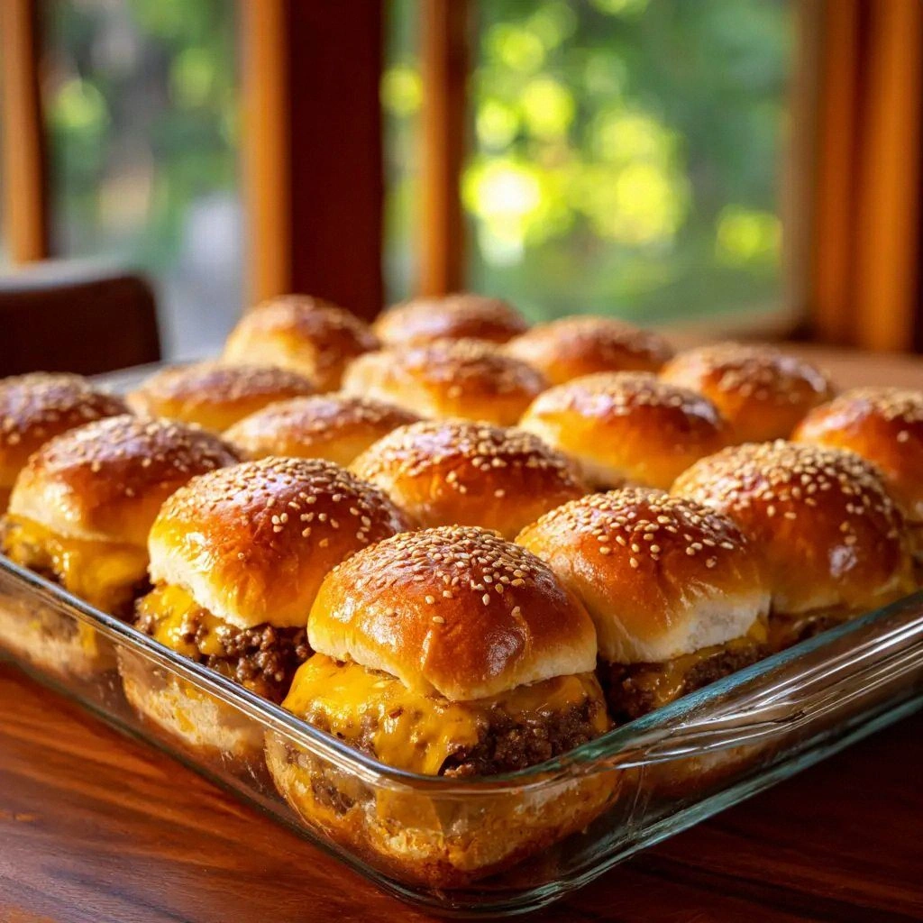 Cheeseburger Sliders (The Easi