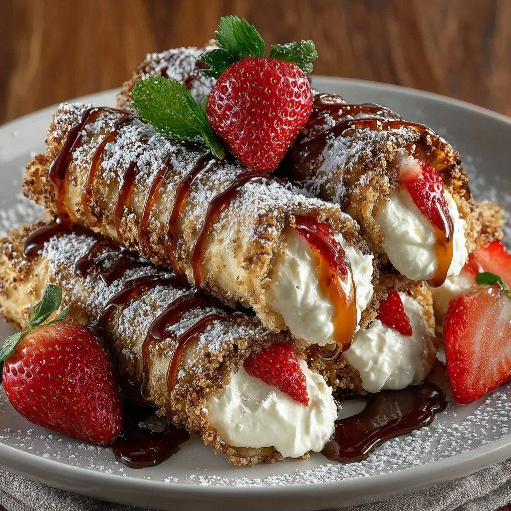 Cheesecake Egg Rolls (The Ulti