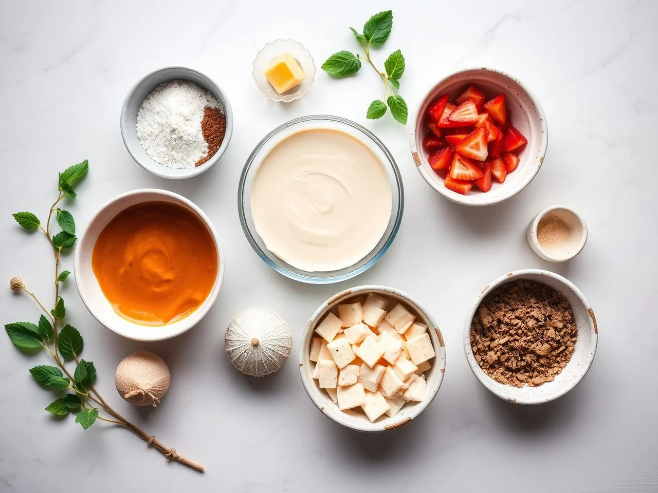 Ingredients for Cheesecake