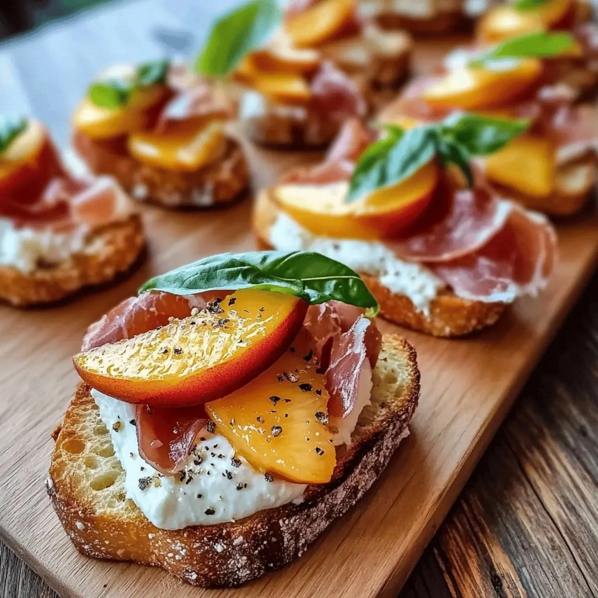 Cheesy Burrata Crostini: A Refreshing Summer Delight