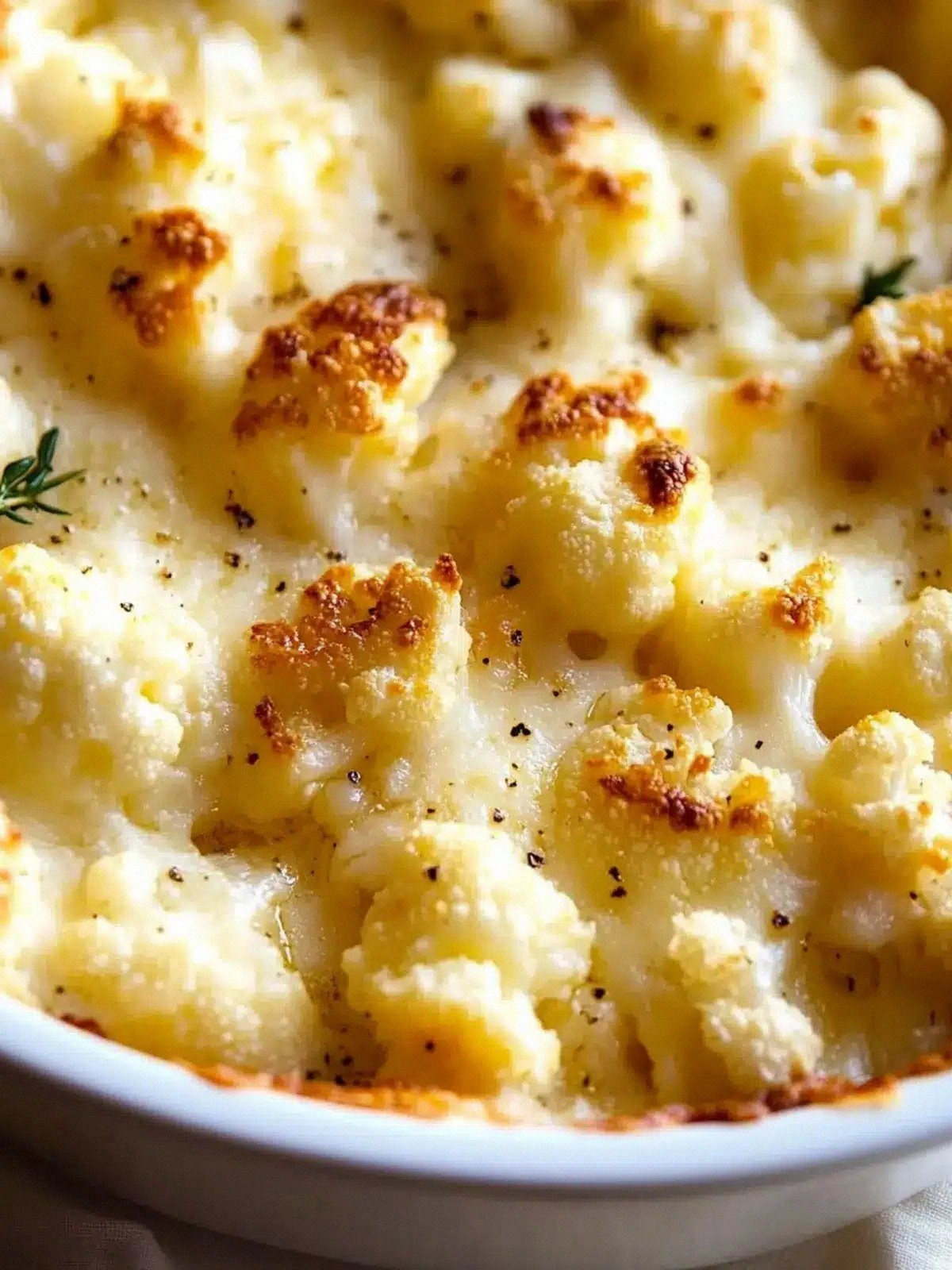Cheesy Cauliflower Bake That’l