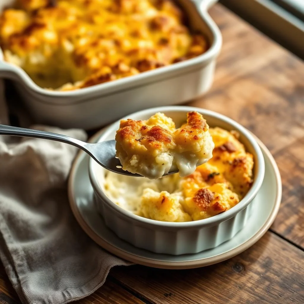Cheesy Cauliflower Casserole