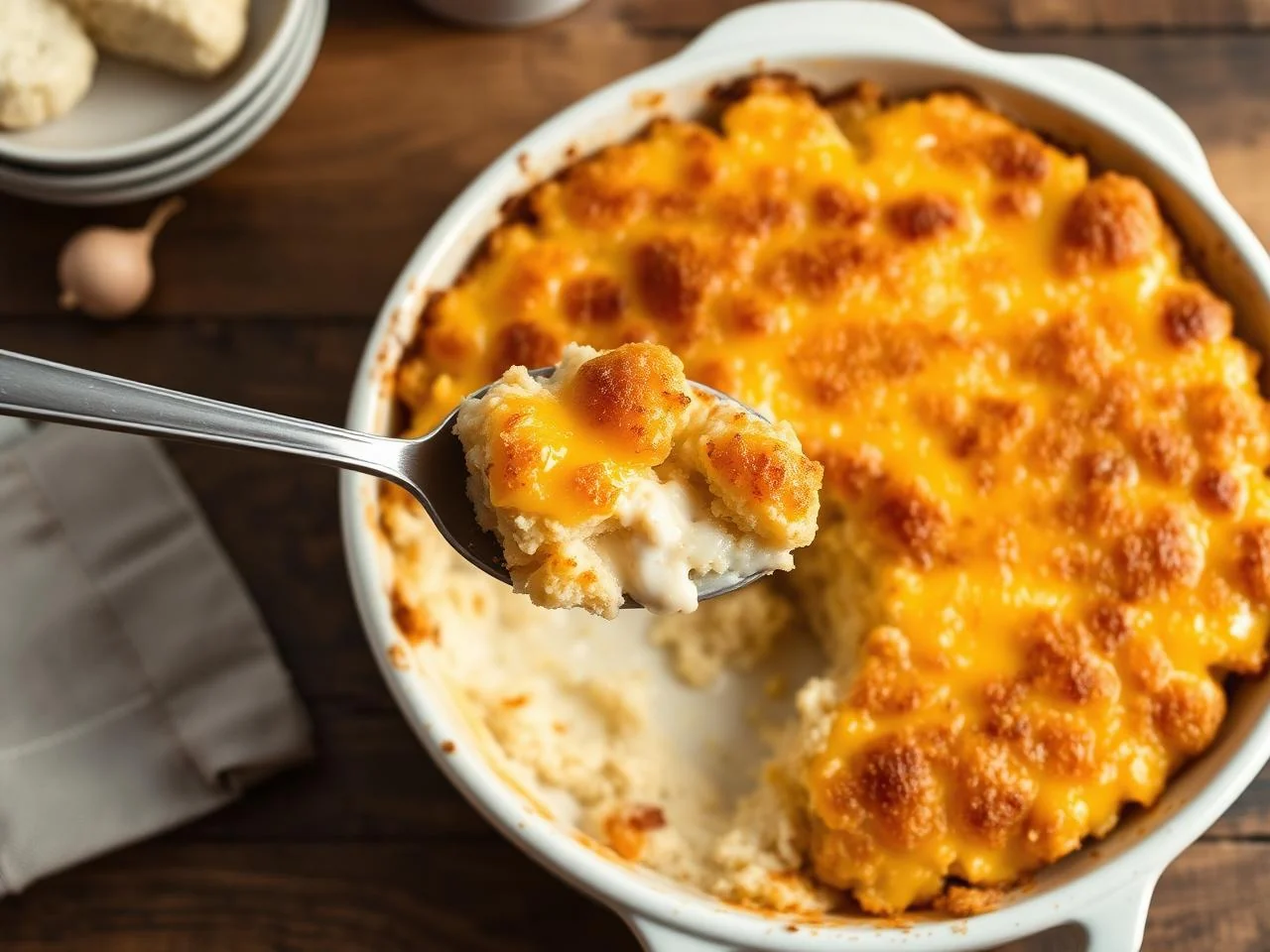 Cheesy Cauliflower Casserole