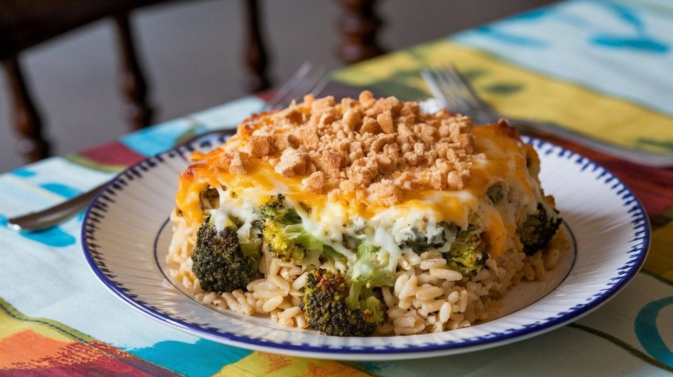 Cheesy Chicken Broccoli and Ri