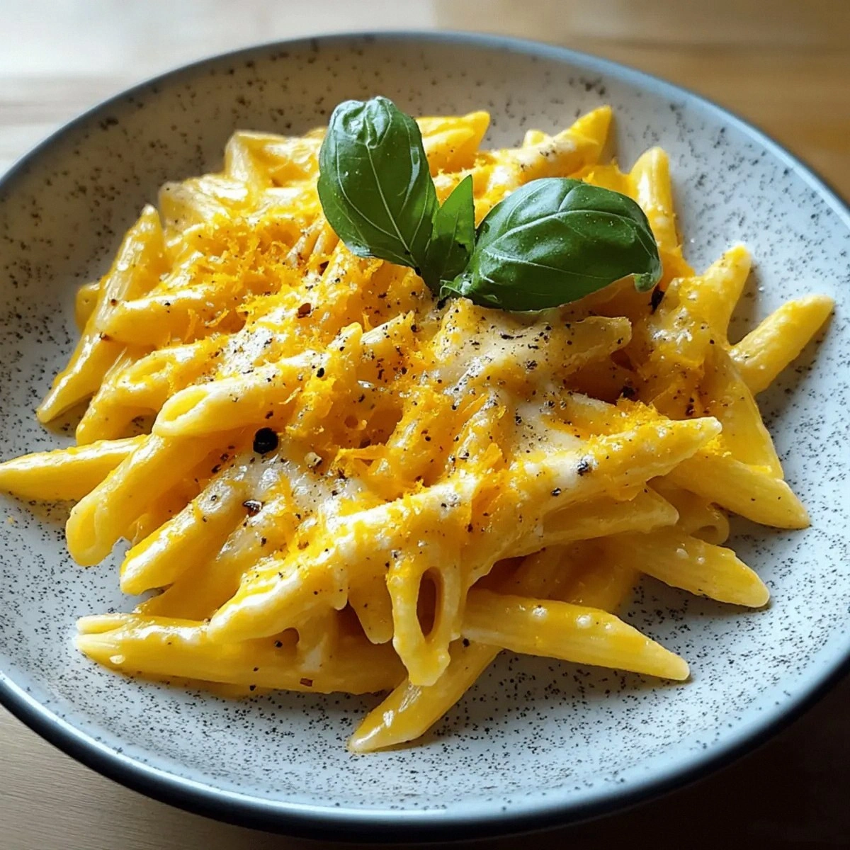 Cheesy Orange Pasta: Creamy Comfort with a Zesty Twist