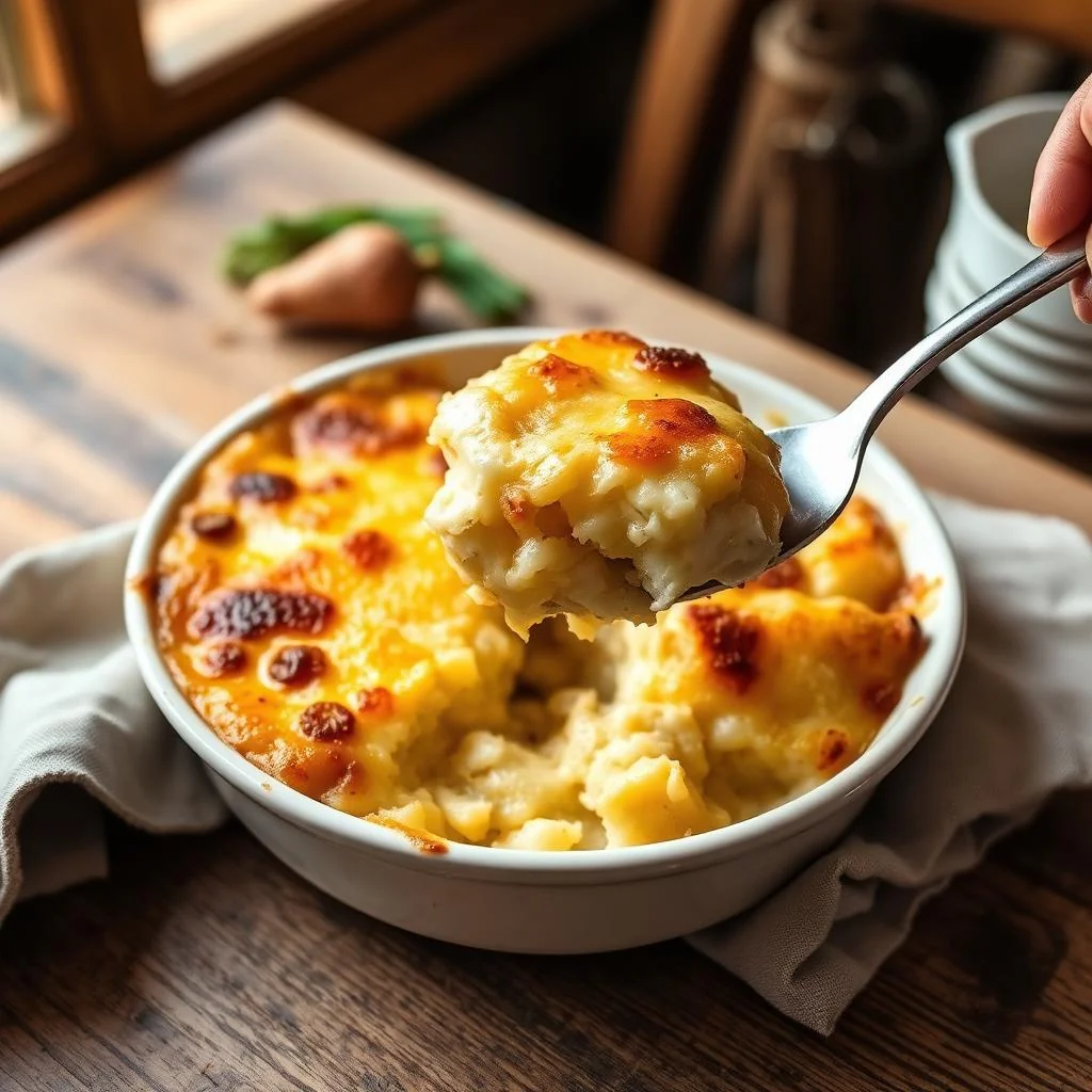 Cheesy Potato Gratin