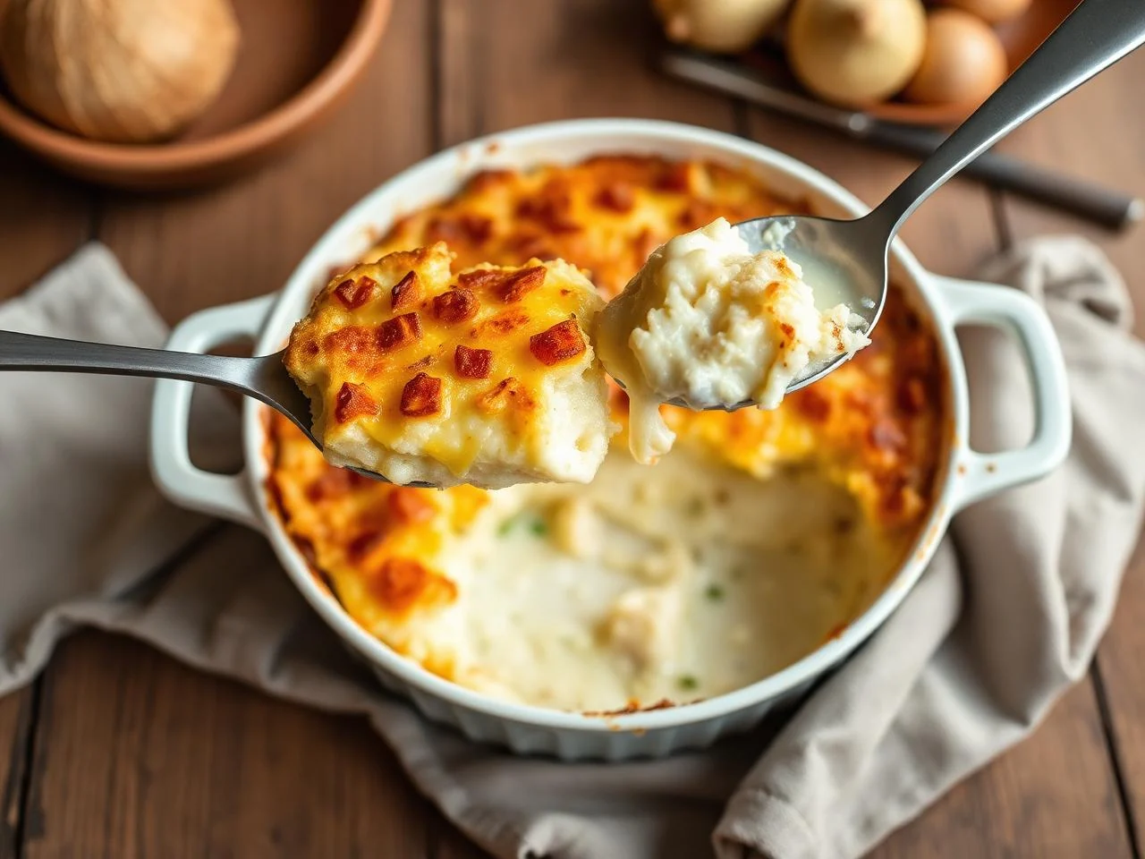 Cheesy Potato Gratin
